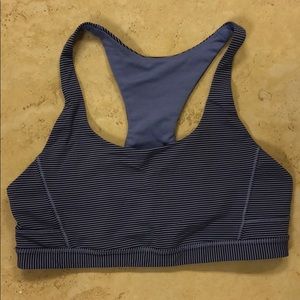 Lululemon sz 8 sports bras (lot of 5)